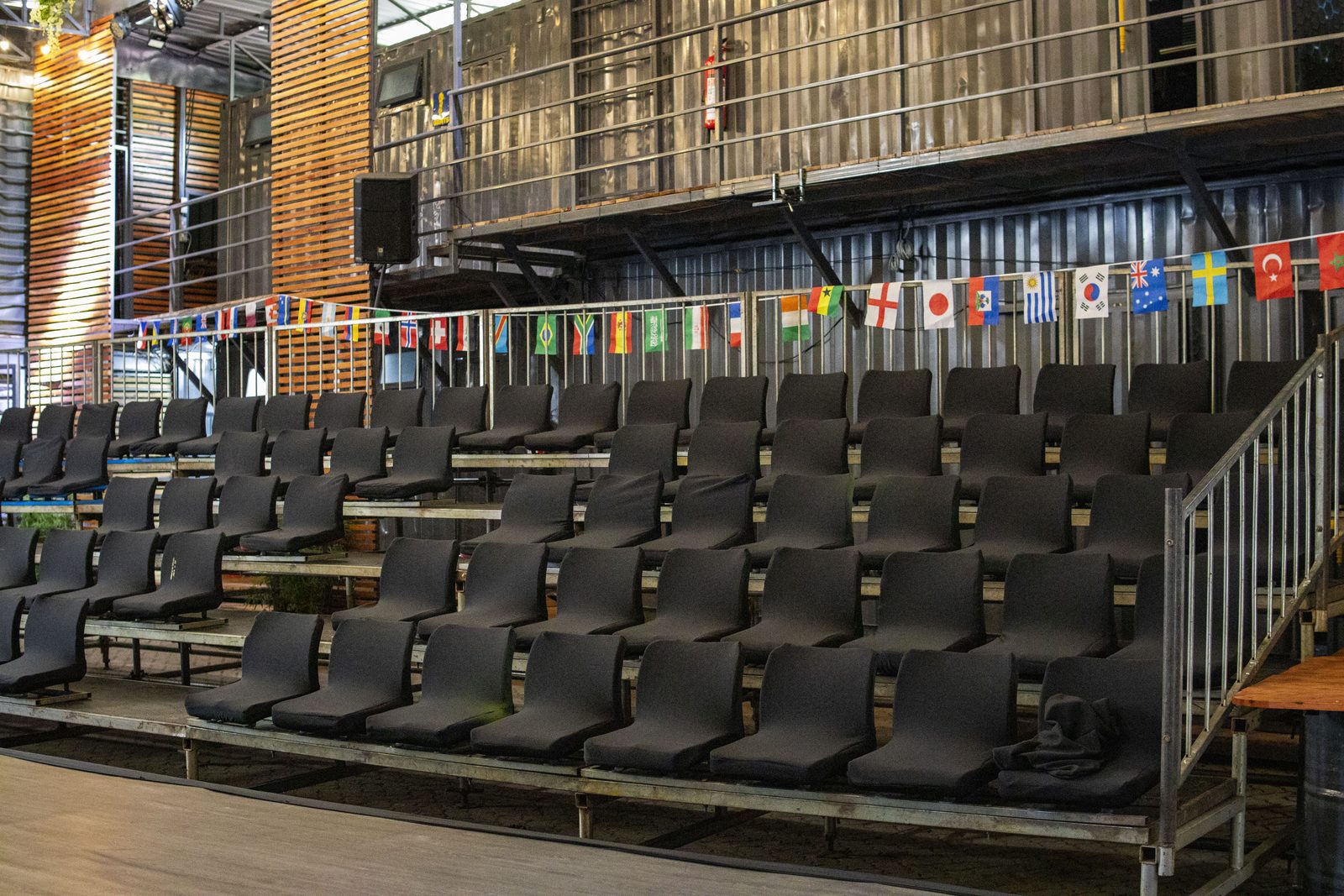 Tiered seating